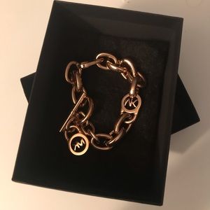 Brand new Michael Kors gold bracelet